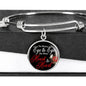 Not Always Stainless Steel or 18k Gold Circle Bangle Bracelet - Express Your Love Gifts