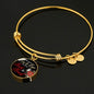 Not Always Stainless Steel or 18k Gold Circle Bangle Bracelet - Express Your Love Gifts