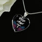 Nurse Angel Necklace Stainless Steel or 18k Gold Heart Pendant 18-22" - Express Your Love Gifts