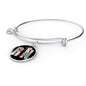 Nurse Gift Rn Nurse Stainless Steel or 18k Gold Circle Bangle Bracelet - Express Your Love Gifts