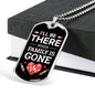 Nurse Necklace Ill Be There Stainless Steel or 18k Gold Dog Tag 24" Chain-Express Your Love Gifts