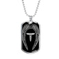 Nurses Are Angels Christian Gift Stainless Steel or 18k Gold Dog Tag W 24" - Express Your Love Gifts