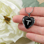 Nurses Are Angels Necklace Stainless Steel or 18k Gold Heart Pendant 18-22" - Express Your Love Gifts