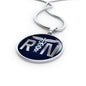 Nursing Gift Circle Necklace Stainless Steel or 18k Gold 18-22" - Express Your Love Gifts