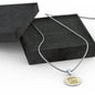 Nursing Is My Skill But Caring Is My Profession Rn Circle Necklace Stainless Steel or 18k Gold 18-22"-Express Your Love Gifts