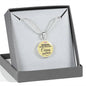 Nursing Is My Skill But Caring Is My Profession Rn Circle Necklace Stainless Steel or 18k Gold 18-22"-Express Your Love Gifts