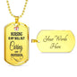 Nursing Is My Skill Nurse Necklace Stainless Steel or 18k Gold Dog Tag 24" Chain-Express Your Love Gifts