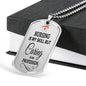 Nursing Is My Skill Nurse Necklace Stainless Steel or 18k Gold Dog Tag 24" Chain-Express Your Love Gifts