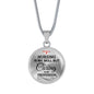 Nursing Is My Skill Rn Gift Circle Necklace Stainless Steel or 18k Gold 18-22"-Express Your Love Gifts
