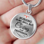 Nursing Is My Skill Rn Gift Circle Necklace Stainless Steel or 18k Gold 18-22"-Express Your Love Gifts