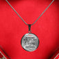 Nursing Is My Skill Rn Gift Circle Necklace Stainless Steel or 18k Gold 18-22"-Express Your Love Gifts