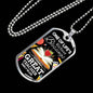 One Of Life'S Richest Blessing Teacher Appreciation Gift Necklace Stainless Steel or 18k Gold Dog Tag 24" Chain-Express Your Love Gifts