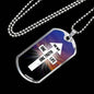 One Way One Truth And One Life Necklace Stainless Steel or 18k Gold Dog Tag 24" Chain-Express Your Love Gifts