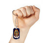 Our Lady Of Guadalupe Necklace Stainless Steel or 18k Gold Dog Tag 24" Chain - Express Your Love Gifts