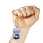 Our Weapon Has Divine Power Necklace Stainless Steel or 18k Gold Dog Tag 24" Chain-Express Your Love Gifts