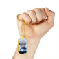 Our Weapon Has Divine Power Necklace Stainless Steel or 18k Gold Dog Tag 24" Chain-Express Your Love Gifts