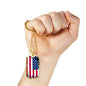 Patriotic Gift Country Pride US Flag Dog Tag Stainless Steel or 18k Gold 24 - Express Your Love Gifts