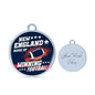 Pats Fan Gift Home Of Winning Football Bracelet Bangle Stainless Steel or 18k Gold Finish - Express Your Love Gifts