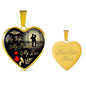 Perfect Wife Gift Necklace Stainless Steel or 18k Gold Heart Pendant 18-22" - Express Your Love Gifts