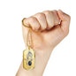 Pisces Constellation Horoscope Zodiac Dog Tag Stainless Steel or 18k Gold 24" Chain - Express Your Love Gifts