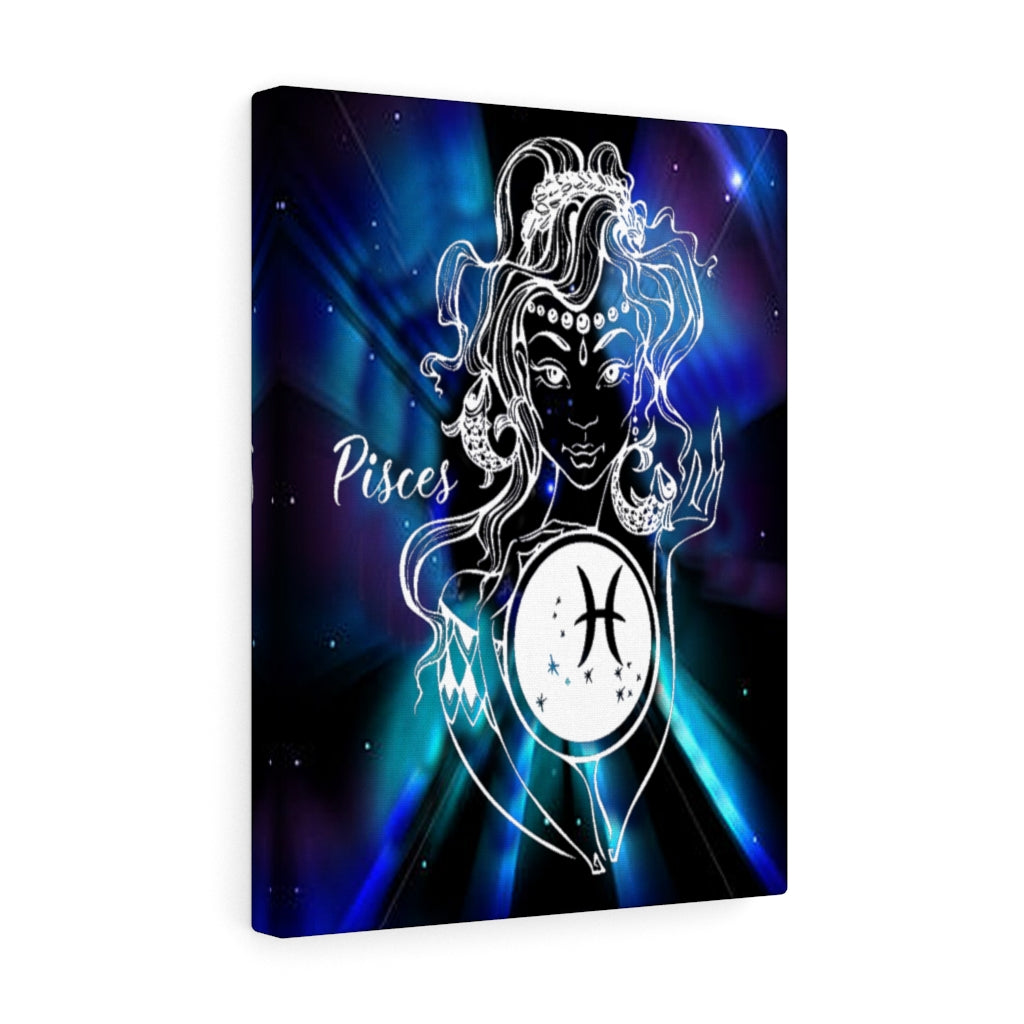 Pisces Zodiac Horoscope Sign Constellation Canvas Print Astrology Home Decor Ready to Hang Artwork - Express Your Love Gifts