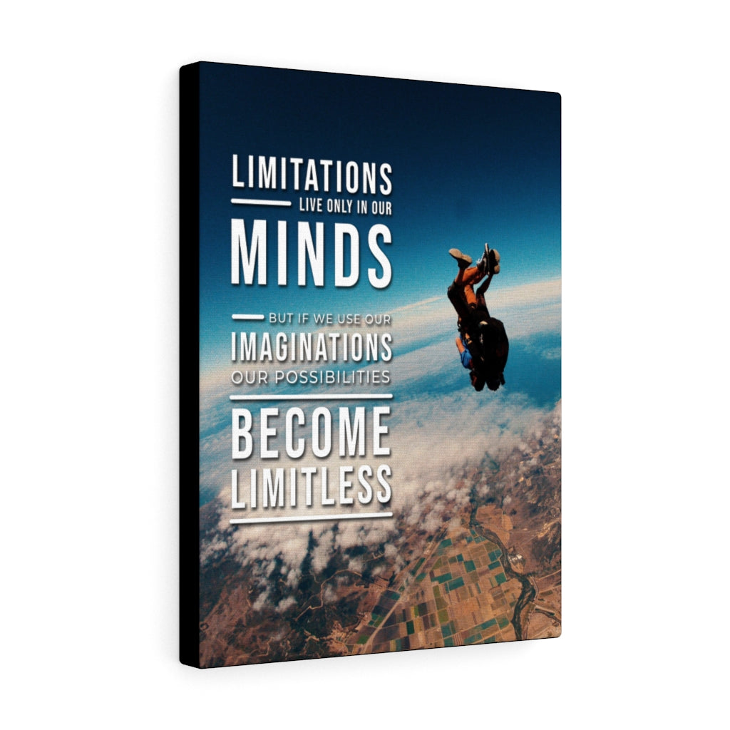 Possibilities Become Limitless Motivational Wall Art Print Ready to Hang - Express Your Love Gifts