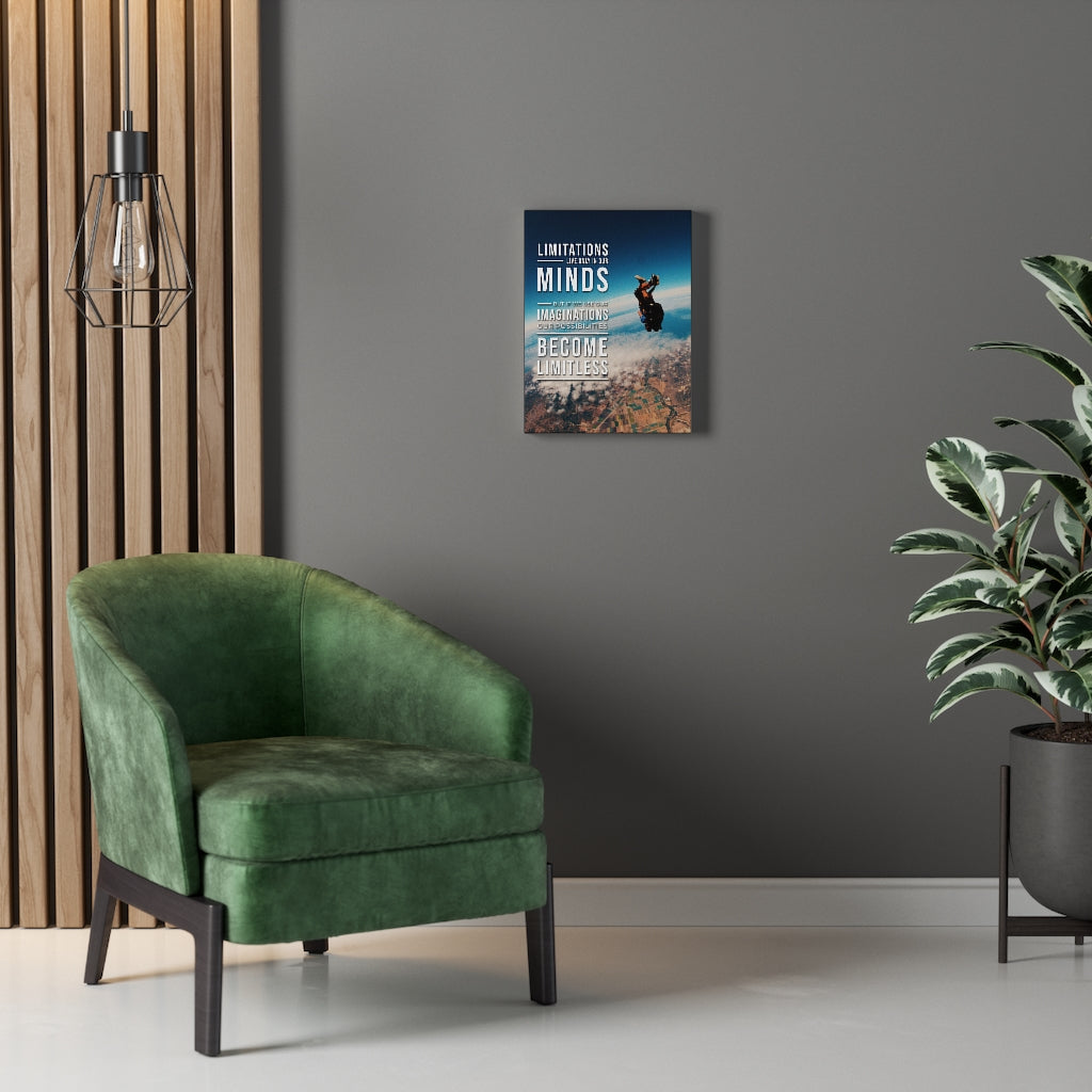 Possibilities Become Limitless Motivational Wall Art Print Ready to Hang - Express Your Love Gifts