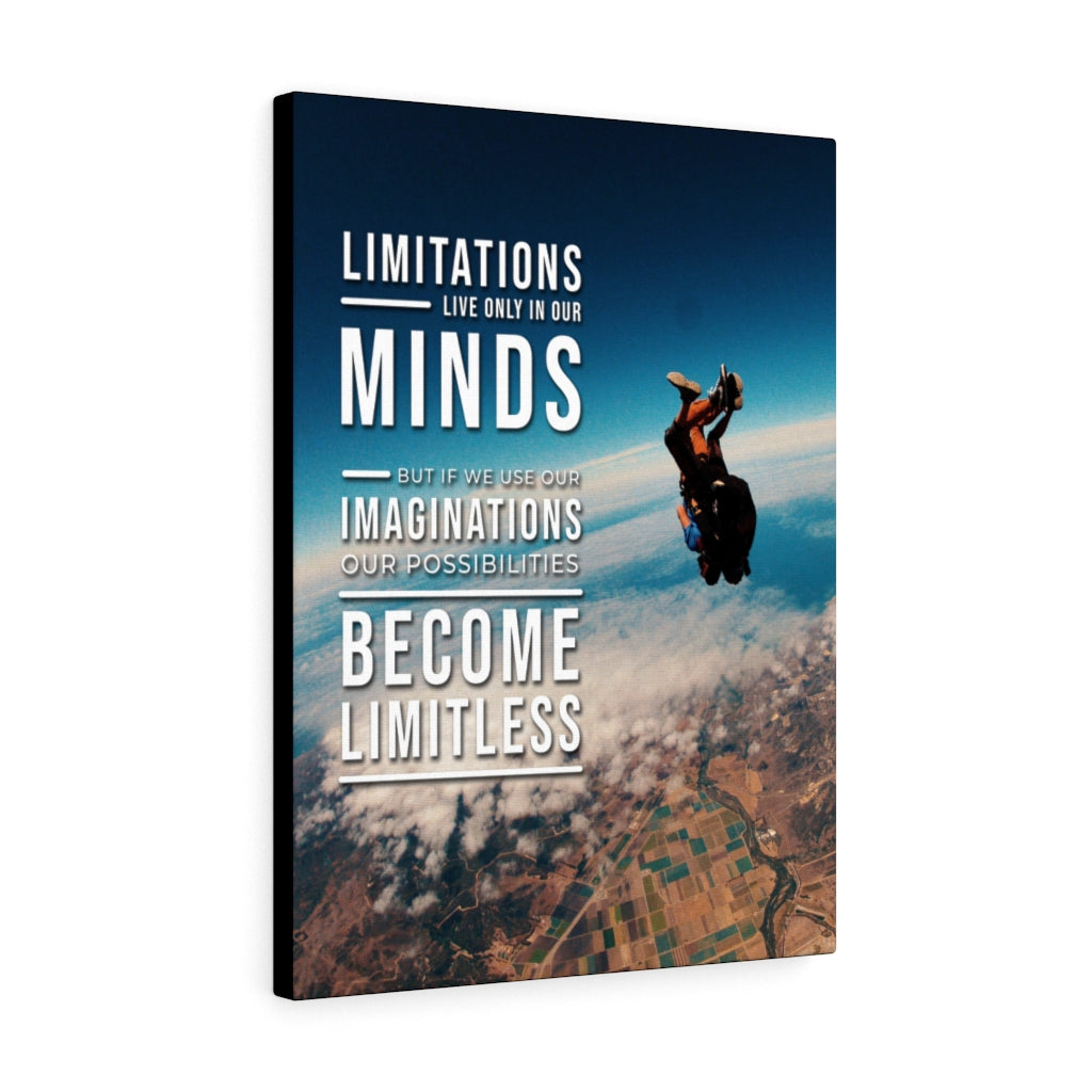 Possibilities Become Limitless Motivational Wall Art Print Ready to Hang - Express Your Love Gifts