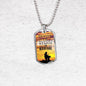 Prayer Christian Gift Stainless Steel or 18k Gold Dog Tag 24" Chain-Express Your Love Gifts