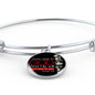 Presence Of God James 4:8 Stainless Steel or 18k Gold Circle Bangle Bracelet-Express Your Love Gifts