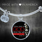 Presence Of God James 4:8 Stainless Steel or 18k Gold Circle Bangle Bracelet-Express Your Love Gifts