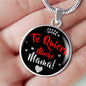 Spanish I Love You Very Much Mother Necklacete Quiero Mucho Madre! Pendant - Express Your Love Gifts