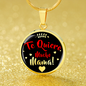 Spanish I Love You Very Much Mother Necklacete Quiero Mucho Madre! Pendant - Express Your Love Gifts