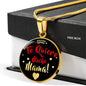 Spanish I Love You Very Much Mother Necklacete Quiero Mucho Madre! Pendant - Express Your Love Gifts