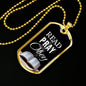 Read Play Obey Necklace Stainless Steel or 18k Gold Dog Tag 24" Chain-Express Your Love Gifts