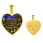 Remembrance Necklace Stainless Steel or 18k Gold Heart Pendant 18-22" - Express Your Love Gifts
