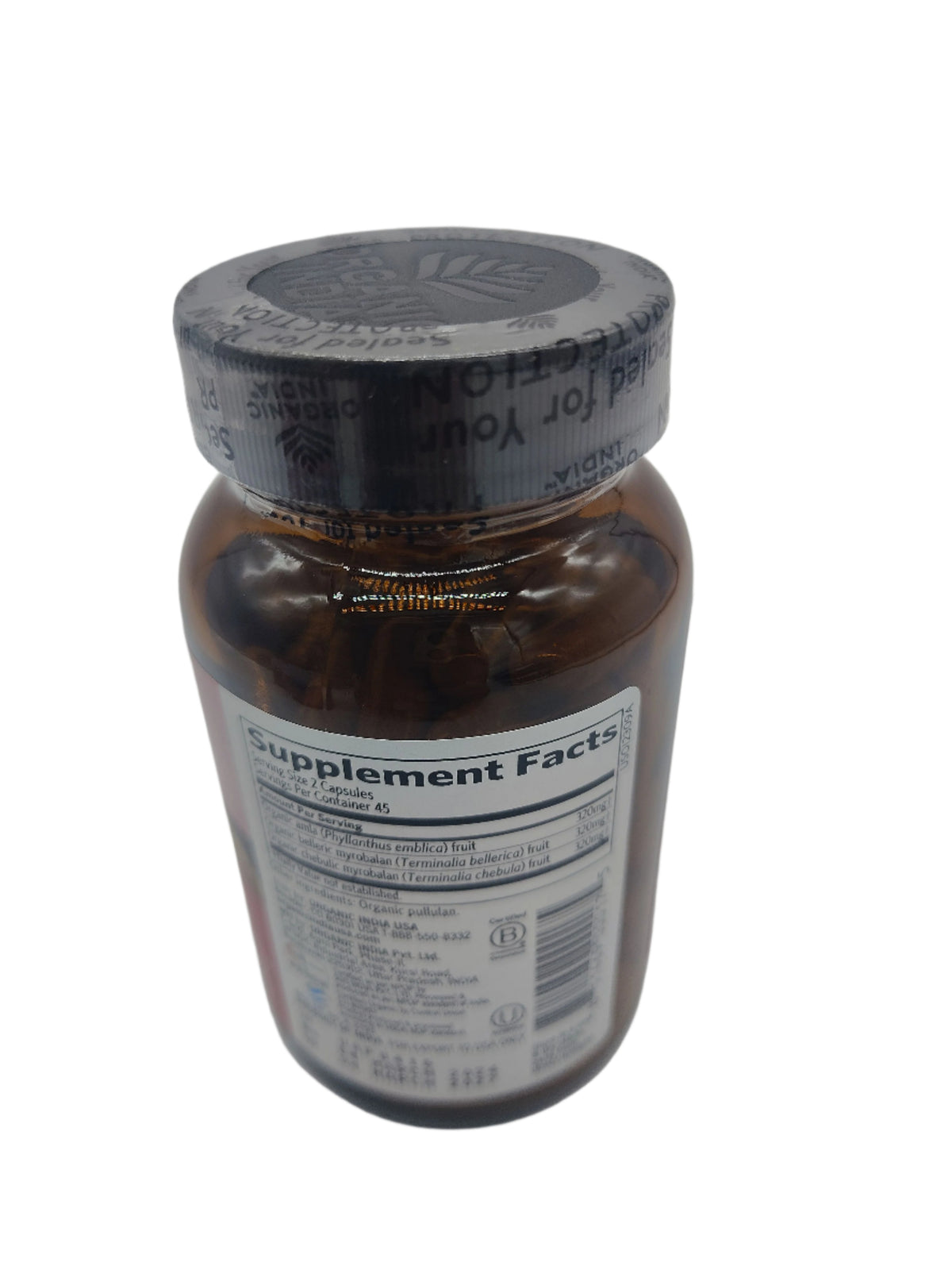 Organic India Triphala 3-Pack (270 Ct) | Digestive & Colon Cleanse | Vegan Herbal Capsules-Express Your Love Gifts