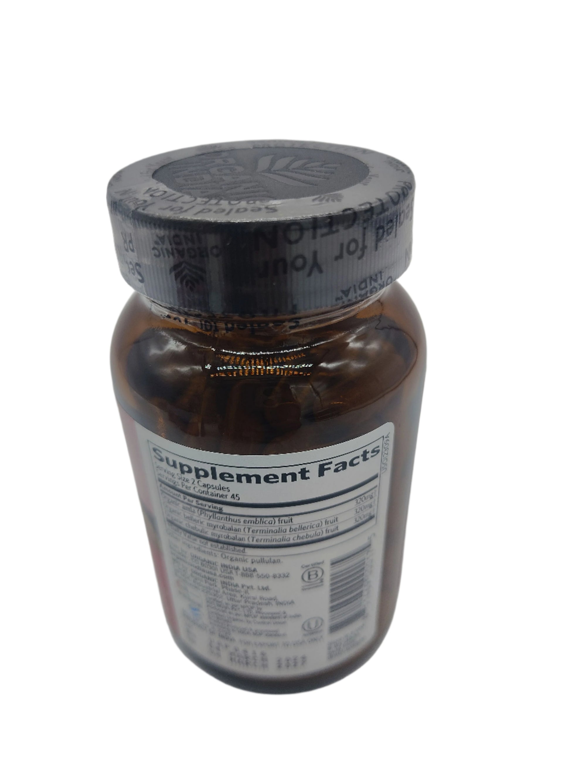 Organic India Triphala 3-Pack (270 Ct) | Digestive & Colon Cleanse | Vegan Herbal Capsules-Express Your Love Gifts