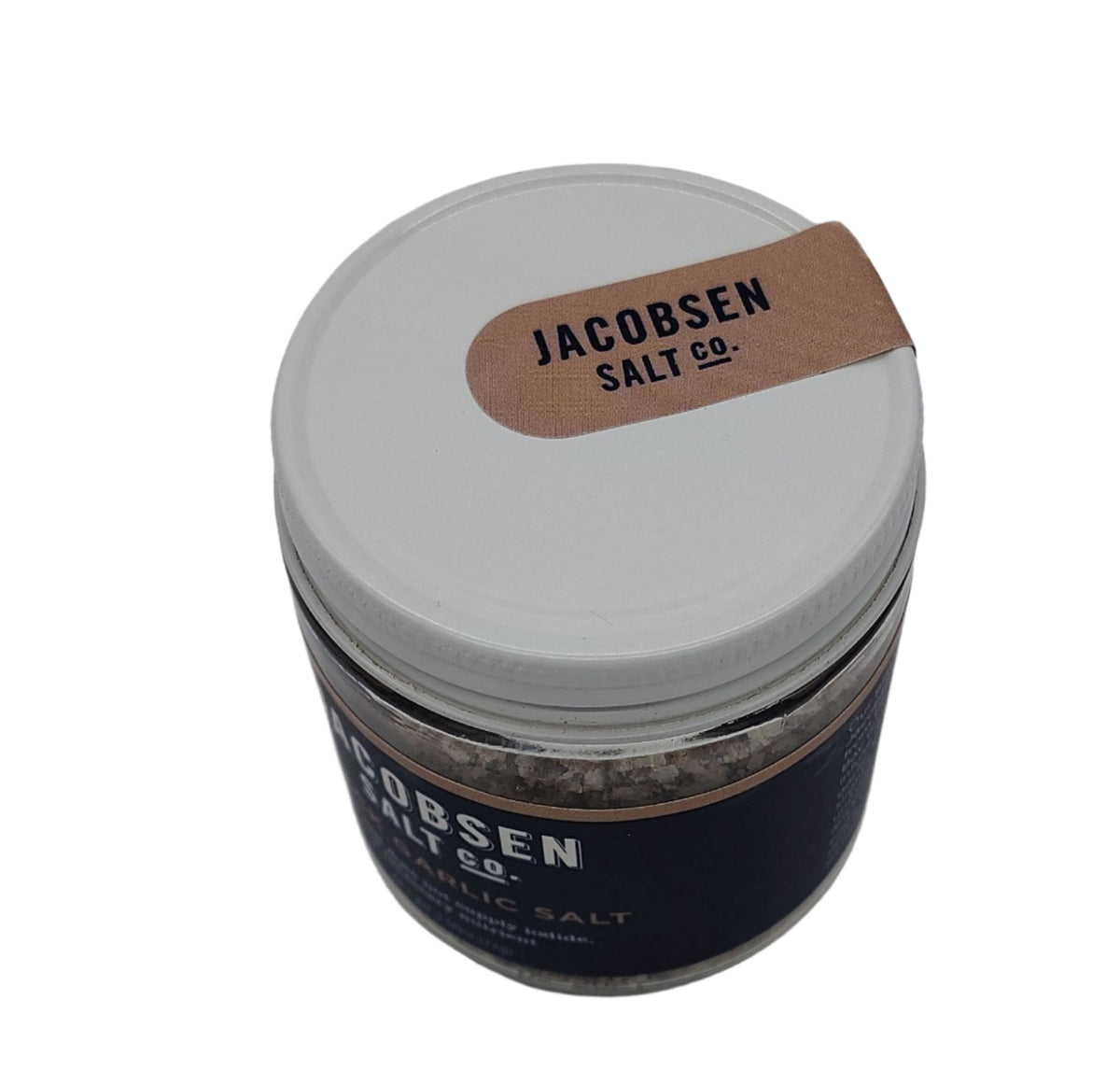 Jacobsen Salt Co. Black Garlic Infused Kosher Salt, 2.5 oz, Hand-Harvested from Oregon-Express Your Love Gifts