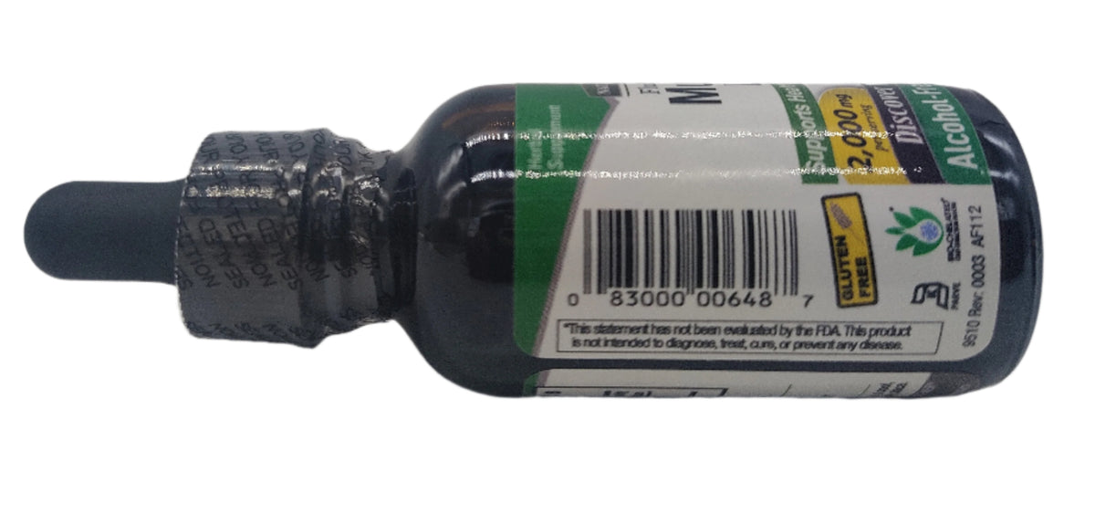 Nature's Answer Mullein Leaf Extract Drops – Alcohol-Free Lung Support Supplement, 1 oz, Non-GMO, Made in USA-Express Your Love Gifts