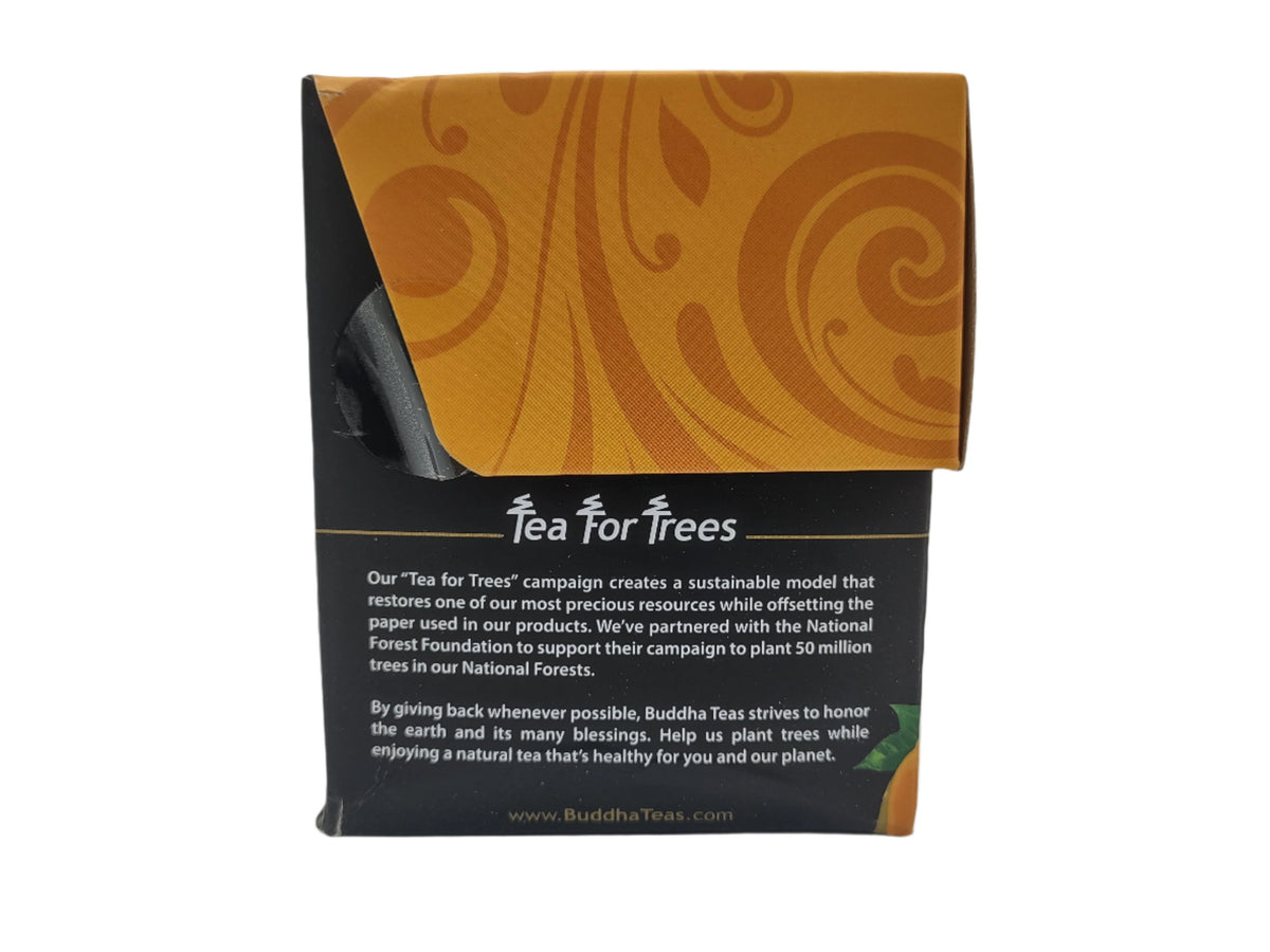 Buddha Teas Organic Papaya Leaf Tea – Caffeine-Free, Kosher, USDA Organic, 54 Bleach-Free Tea Bags (Pack of 3)-Express Your Love Gifts