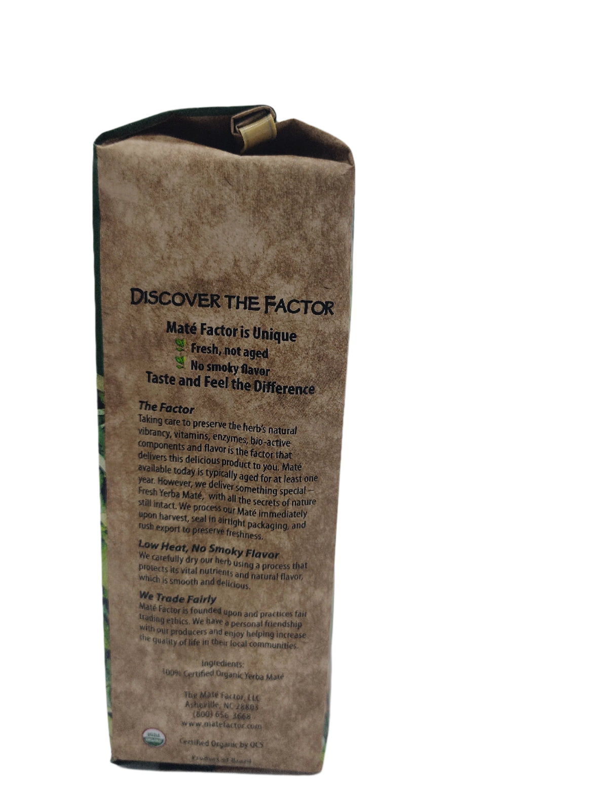 Mate Factor Organic Fresh Green Yerba Mate Loose-Leaf Tea 12 oz Bags 6-Pack-Express Your Love Gifts