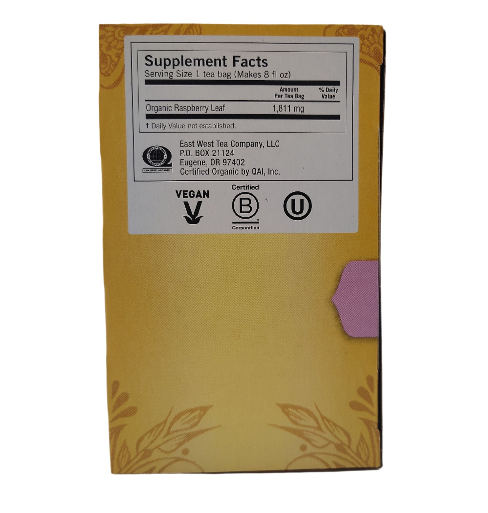 Yogi Woman's Raspberry Leaf Tea, 16 Caffeine-Free Tea Bags – Pack of 6 – Organic Herbal Support for Women, BB 04/2026-Express Your Love Gifts