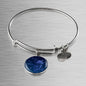 Sagittarius Zodiac Sign Blue Night Stainless Steel or 18k Gold Circle Bangle Bracelet - Express Your Love Gifts