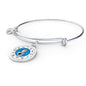 Sagittarius Zodiac Sign Stainless Steel or 18k Gold Circle Bangle Bracelet - Express Your Love Gifts