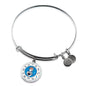 Sagittarius Zodiac Sign Stainless Steel or 18k Gold Circle Bangle Bracelet - Express Your Love Gifts