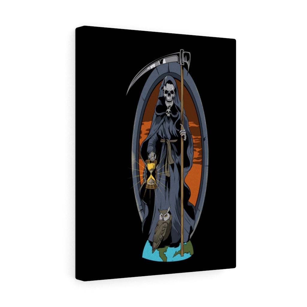 Santa Muerte Saint of Holy Death Canvas Ready To Hang Grim Reaper Wall Art - Express Your Love Gifts