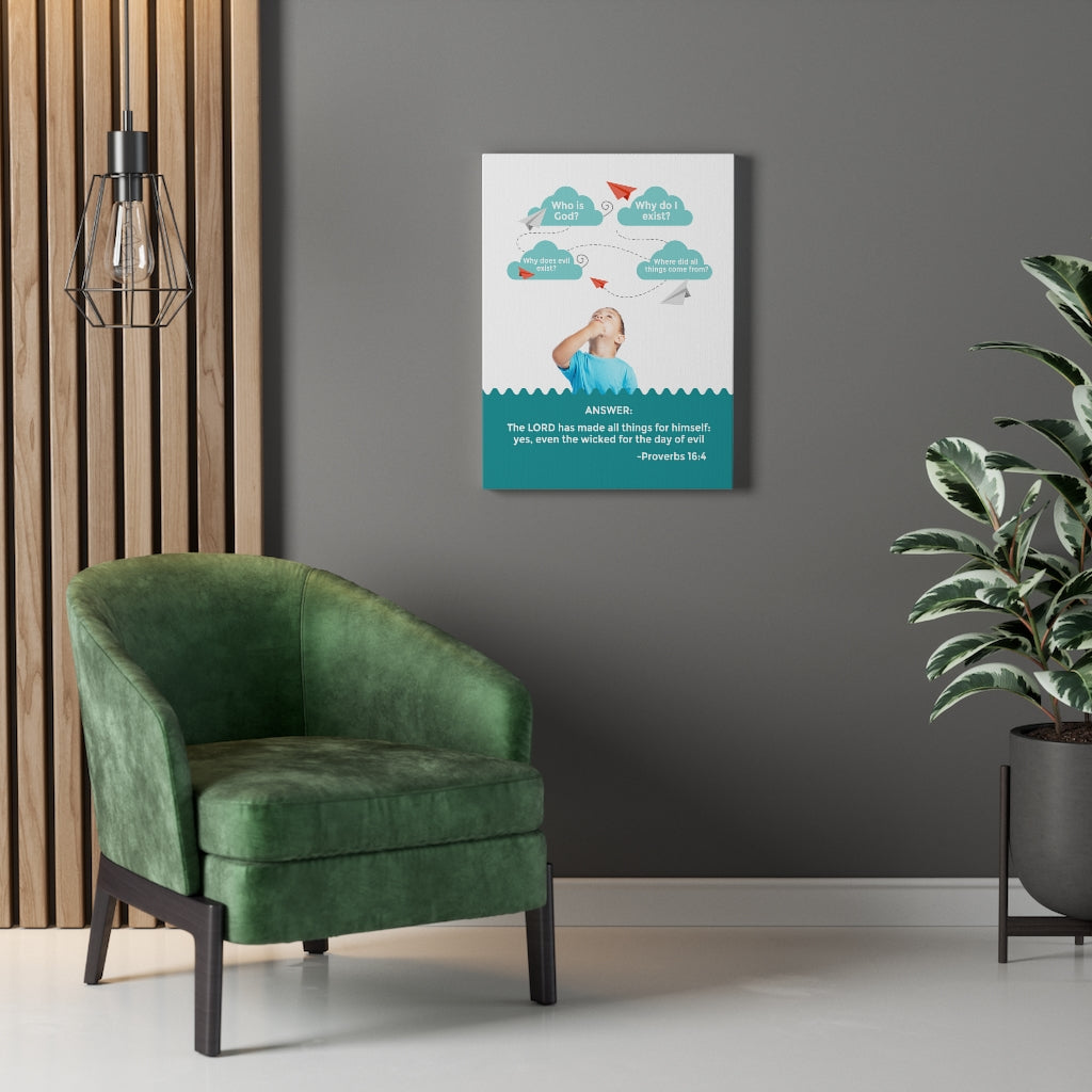 Scripture Walls All Things Proverbs 16:4 Christian Wall Art Bible Verse Print Ready to Hang - Express Your Love Gifts