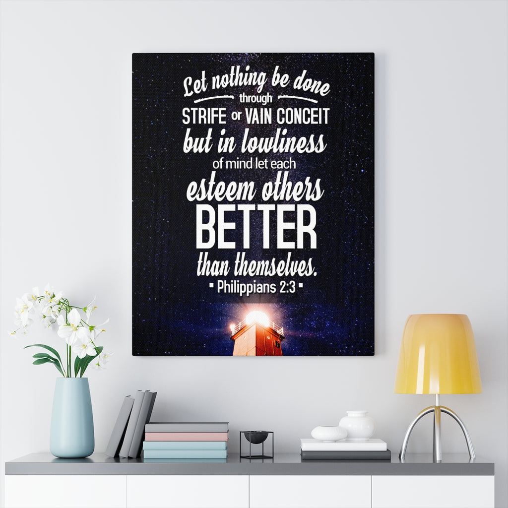 Scripture WallsBetter Philippians 2:3 Wall Art Christian Home Decor - Express Your Love Gifts