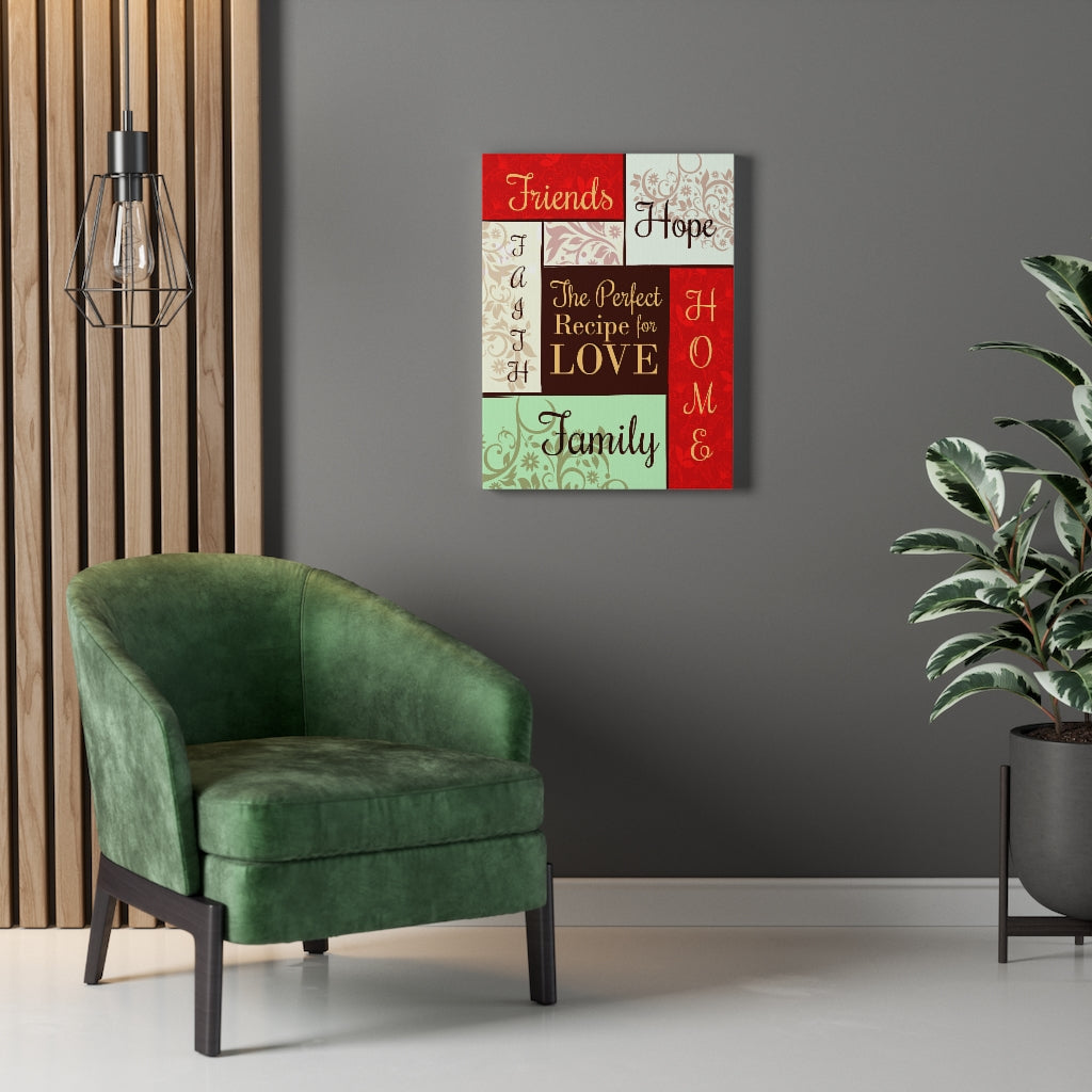 Friends Hope Love Motivational Inspirational Wall Decor for Home Office Gym Inspiring Success Quote Print Ready to Hang Wall Art - Express Your Love Gifts
